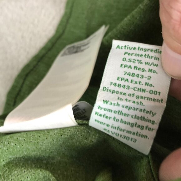 ExOfficio Men's Fishing Shirt Size XXL Long Sleeve Insect Shield Outdoors Hiking - Picture 10 of 13